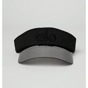 ALO Yoga Charcoal and Black Visor